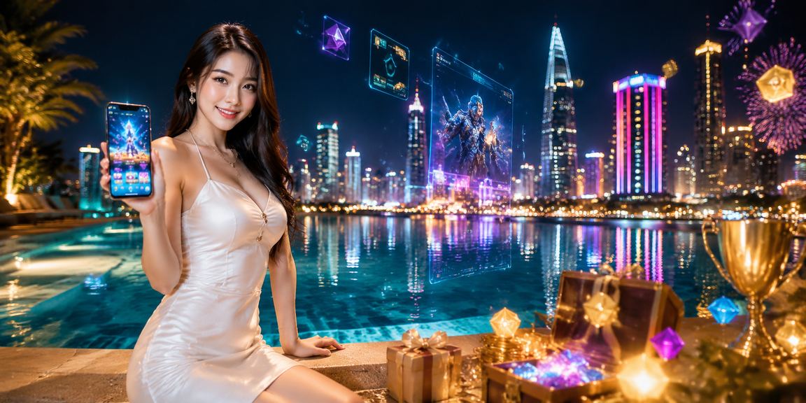 Không gian cá cược esports với ánh đèn neon tại TP. Hồ Chí Minh về đêm